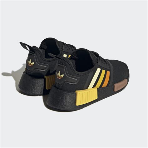 versace x adidas nmd r1 black gold|adidas r1 v2 shoes.